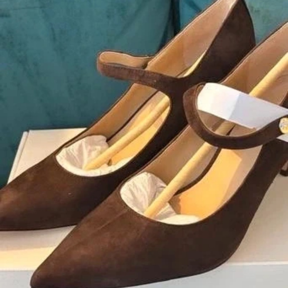 Ralph Lauren Purple Label Dark Brown Heels